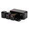 Taurus Bread Bin & Canister Set - Black