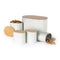 Elmas Bread Bin & Canister - White