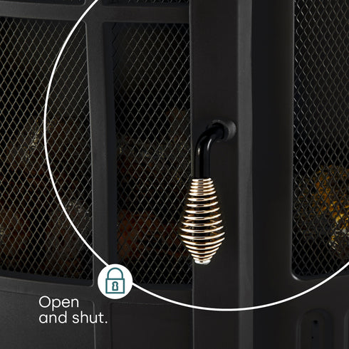 Kensington Electric Fireplace - Black