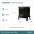 Kensington Electric Fireplace - Black