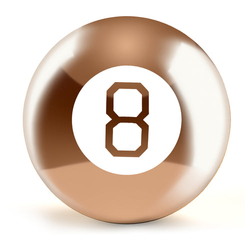 Magic 8 Ball - Rose Gold