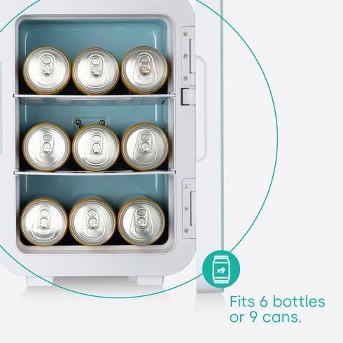 Mini Fridge 10L - White