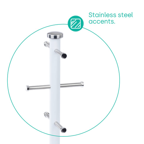 Taurus Mug Tree Stand - White