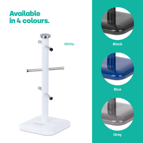 Taurus Mug Tree Stand - White