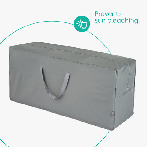 Deluxe Garden Cushion Storage Bag - Grey