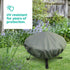 Round Fire Pit Cover - Grey