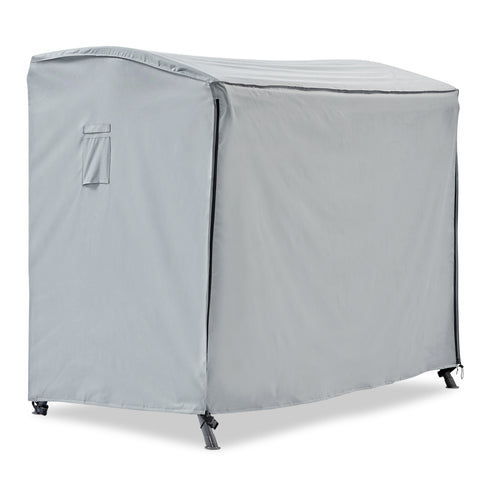Deluxe 3-Seater Garden Swing Cover - Grey