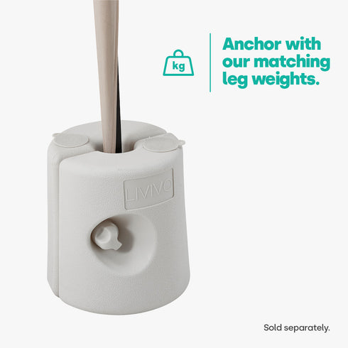 3x3m Garden Gazebo - Beige