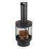 Valcavo Iron Chiminea - Black