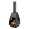Seville Iron Chiminea - Black