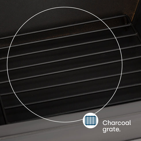 Palma Iron Chiminea - Black