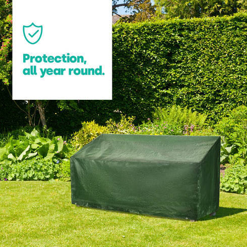 3 Seater Bench Cover - Green