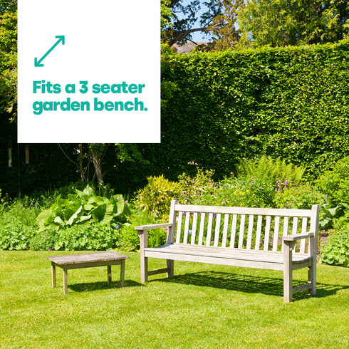 3 Seater Bench Cover - Green