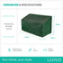 3 Seater Bench Cover - Green