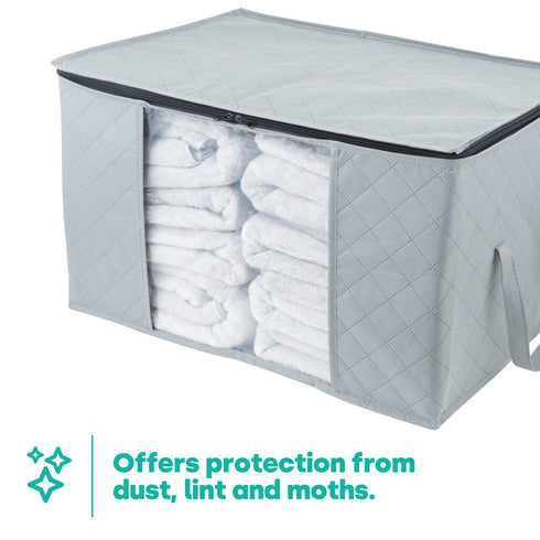 Quilted Storage Bag Set of 3