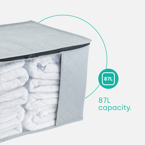 Quilted Storage Bag Set of 3