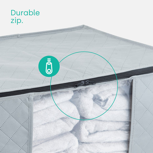 Quilted Storage Bag Set of 3