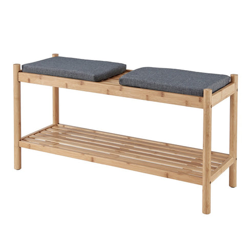 Bamboo Shoe Storage Bench