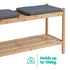 Bamboo Shoe Storage Bench