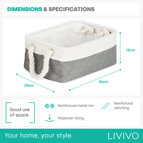 Mara Basket Set - M / Grey