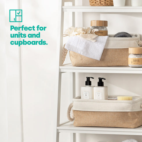 Mara Basket Set - M / Beige