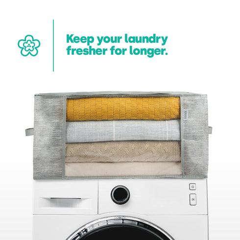 Storage Bag Set of 3 - Marl Grey