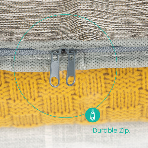 Storage Bag Set of 3 - Marl Grey