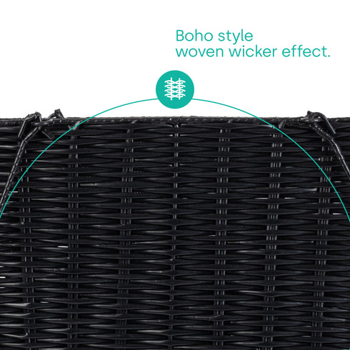 Stair Storage Basket - Black