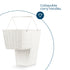 Stair Storage Basket - White