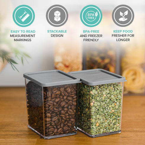 Airtight Pantry Medium Containers - Set of 2