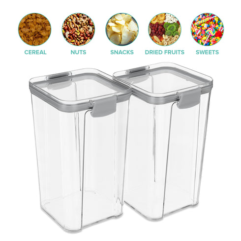 Airtight Pantry Tall Containers - Set of 2