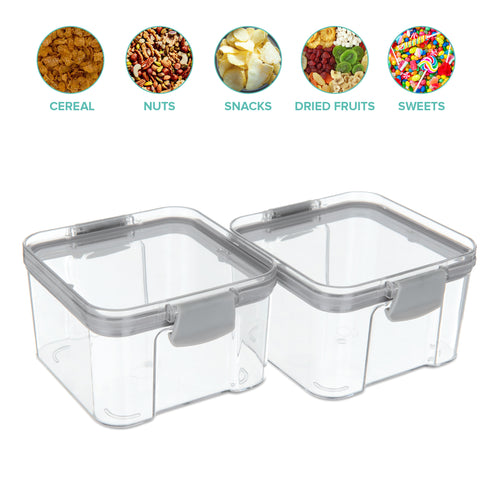 Airtight Pantry Small Containers - Set of 2