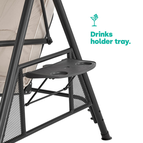 Florence Garden Swing Seat - Beige