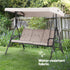 Florence Garden Swing Seat - Beige