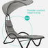Bali Sun Lounger - Grey