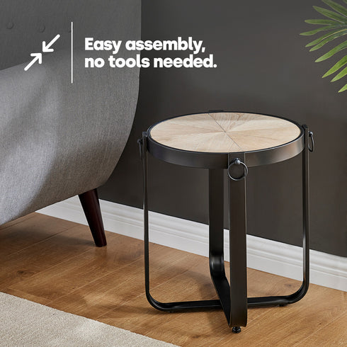 Kori Manchurian Ash Side Table