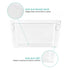 Clear Storage Tubs 3 Pack - Medium