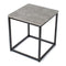 Industrial Concrete Effect Side Table