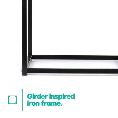 Industrial Concrete Effect Side Table