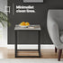 Industrial Concrete Effect Side Table