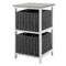 Habi 2 Drawer Storage Unit - Grey