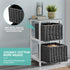 Habi 2 Drawer Storage Unit - Grey