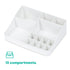 Small Desk Organiser Tray - White