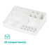 Large Desk Organiser Tray - White