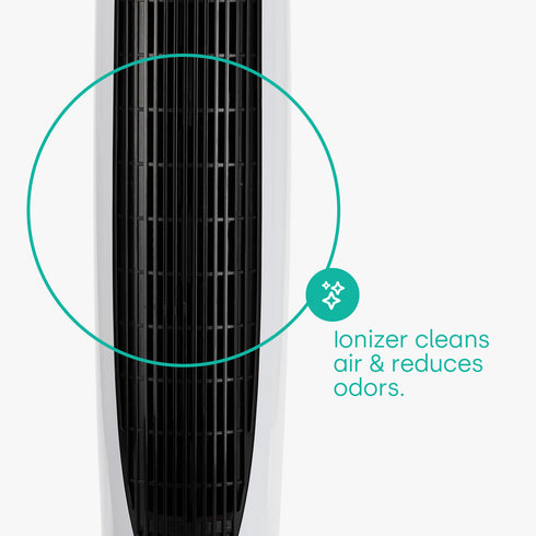 43" Tower Fan - White