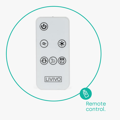 43" Tower Fan - White