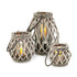 Willow Lanterns Set of 3 - Grey
