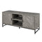 Herringbone TV Unit - Grey