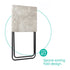 Folding Tray Table - Concrete