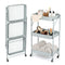 3-Tier Foldable Trolley - Grey